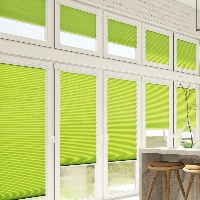Cellular Pleated blinds are a perfect choice for Conservatory Blinds