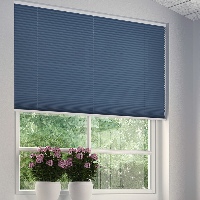 Pleated Blinds are available in a wide range of colours and patterns
