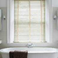 Cream coloured Wooden Blinds are incredibly popular