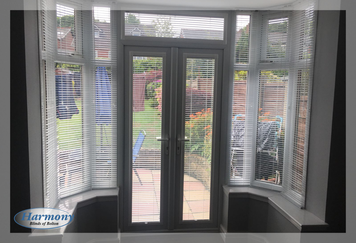 Perfect Fit Venetian Blinds in an Entrance Way
