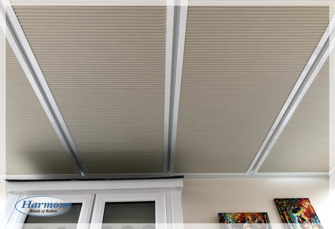 Perfect Fit Conservatory Roof Blinds fitted by Harmony Blinds of Bolton & Chorley