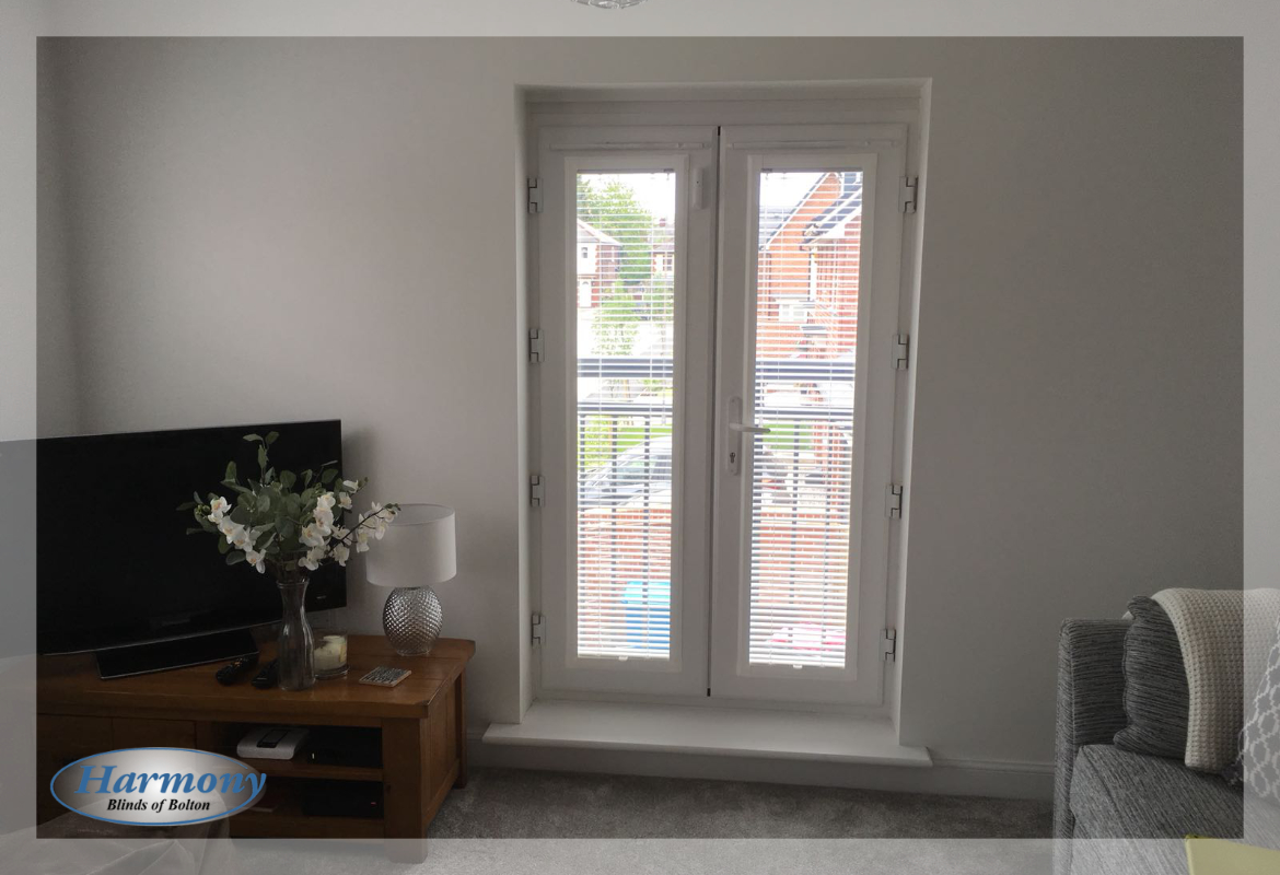 Perfect Fit Blinds in a Juliet Balcony Window